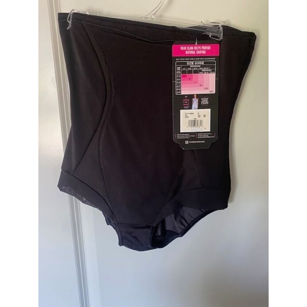 Maidenform Shapewear High Waist Briefs Underwear SZ M